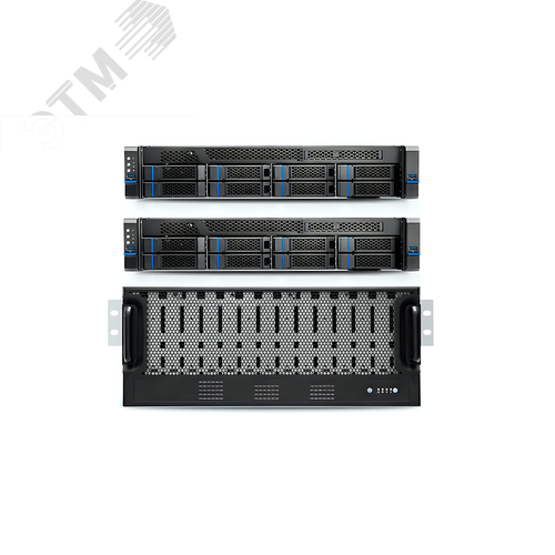 Сервер хранения данных с объемом хранилища 1000 ТБ СХД RV-SS4200 PRO-RH-RX RVI