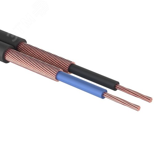 Кабель ШГЭС 2 черный 100 м 01-6001-6 ProConnect
