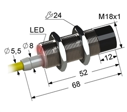 Датчик индуктивный бесконтактный PS2-18M68-12N41-Z