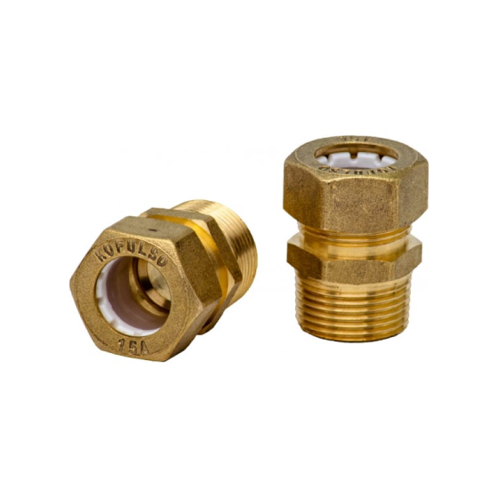 BC20*1/2 Муфта труба-наружная резьба (папа) - 20мм×1/2''