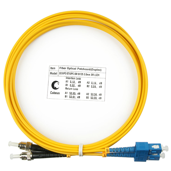 Патч-корд оптический FOP(d)-9-SC-ST-3m (7545c)