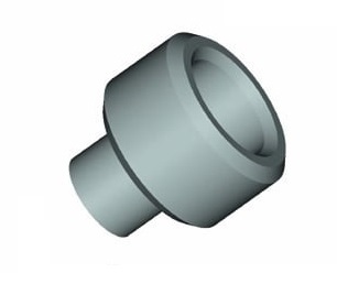 Муфта для СПЖ Муфта G3/4 L30/R30 к трубе Ду40, Ду50 для СПЖ v6