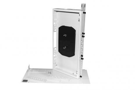 Кросс бокс оптический FO-19R-1U-3xSLT-W140H42-24UN-GY