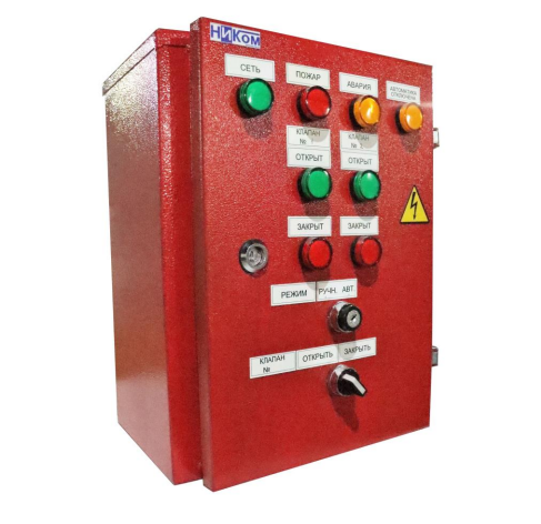 Шкаф управления клапанами ЩУ-П НИКОМ Кп-230-IP31-1[8/230/1-8/230/1-8/230/1-3NO]+И
