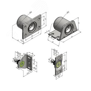 Замок электромеханический Promix-SM131.10-00 Promix