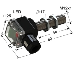 Датчик индуктивный бесконтактный PS2-12M80-4B21-B