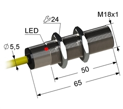 Датчик индуктивный бесконтактный PS2-18M65-8B21-K