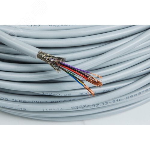 Кабель LIYCY (TP) 4X2X0.14 LIYCY (TP) 4X2X0,14 Кев-Рус/KR Automation