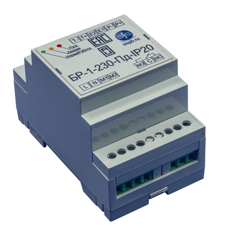 Блок релейный БР-1-230-КП-Пд-ТК-IP20