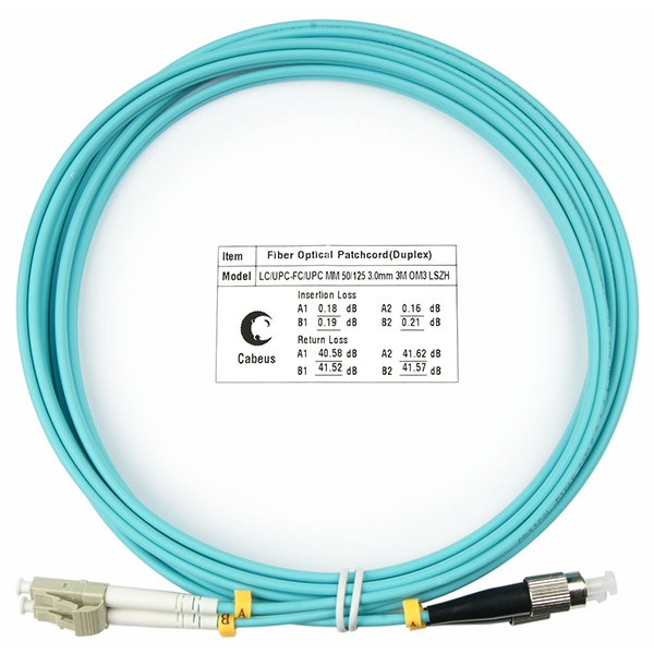 Патч-корд оптический FOP-50-LC-FC-3m (7572c)