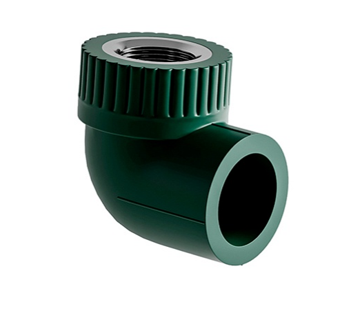 Отвод (уголок 90°) комбинированный SLTFYBF6322GR Отвод SLT BLOCKFIRE PP-R комб. ВР 32×3/4"