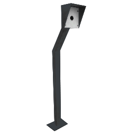 Стойка для считывателя Stolz Стойка для считывателя 170х180 RAL 7016 (антрацитово-серый)