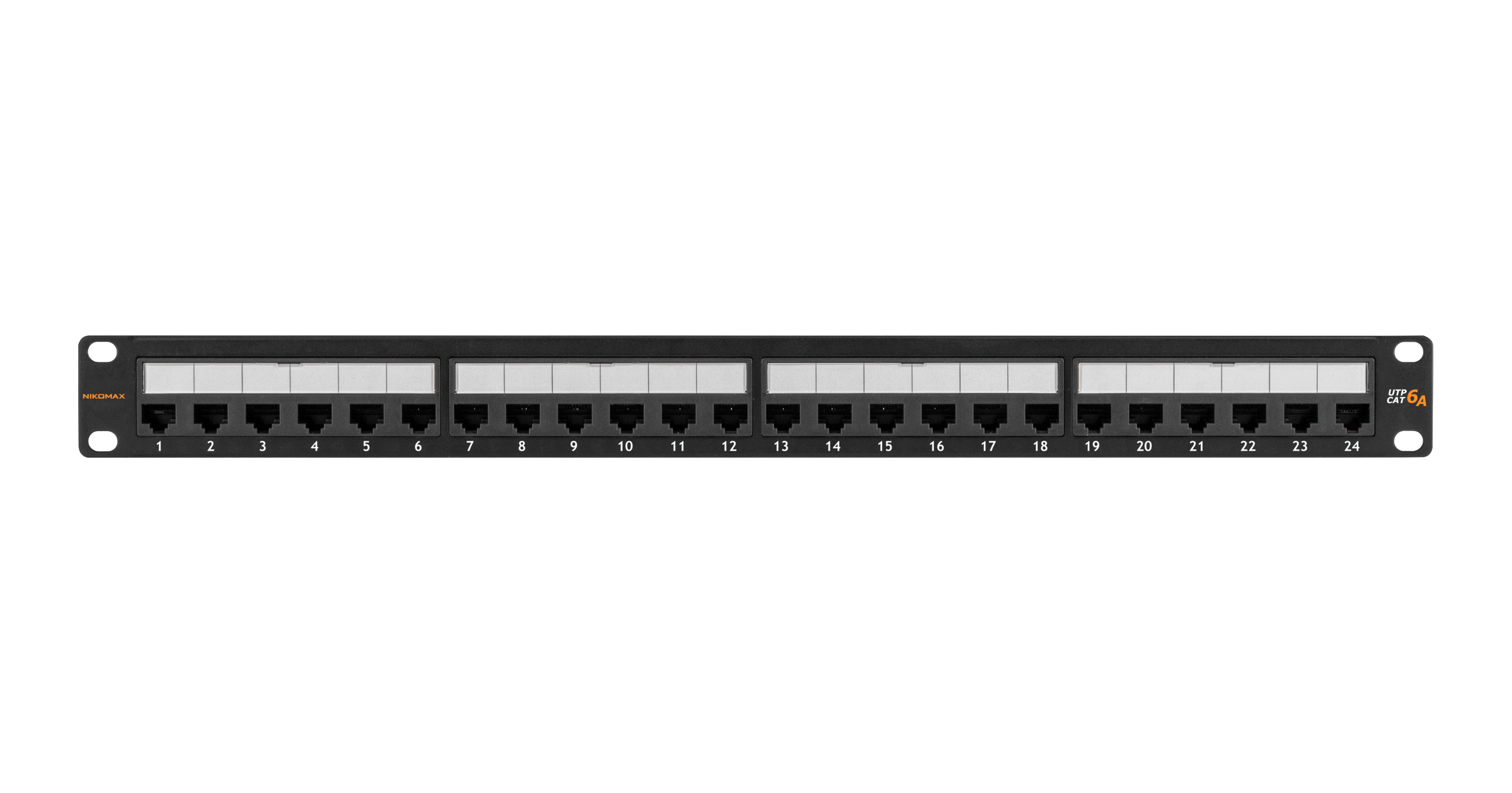 Патч-панель NMC-RP24UA2-1U-BK