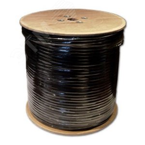Кабель коаксиальный RG-11S CADENA чёрный RG11SCAD Cadena
