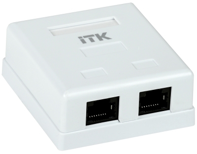 Розетка компьютерная CS2-1C5EU-22-G