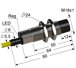 Датчик индуктивный бесконтактный PS2-18M80-8N11-Z