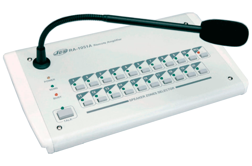 Консоль микрофонная RA-1051A