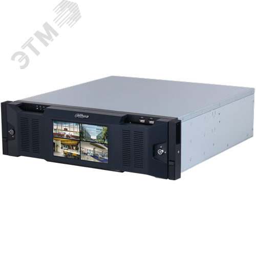 Видеорегистратор IP сетевой (NVR) 32 Мп 64-канальный 6 SATA до 20Тб DHI-NVR616DRH-64-XI Dahua