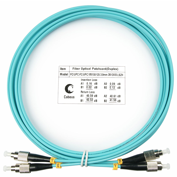 Патч-корд оптический FOP-50-FC-FC-3m (7563c)