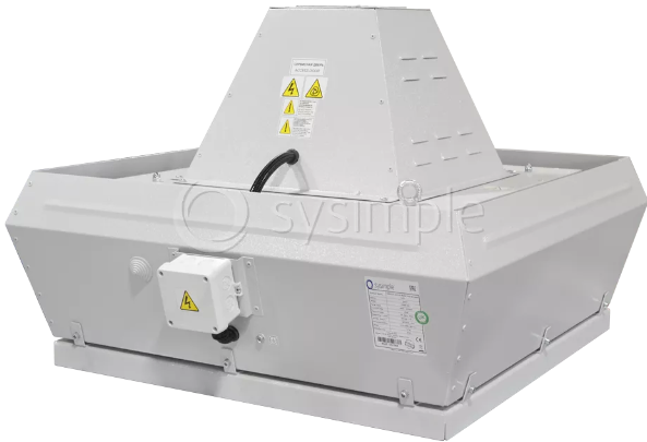 Вентилятор крышный Sysimple TDVN 710