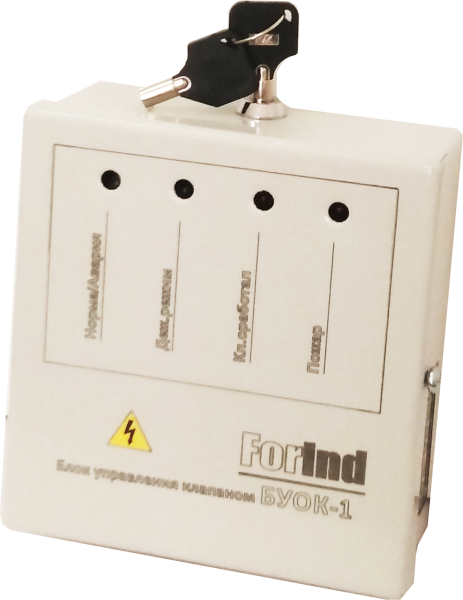 Блок управления противопожарными клапанами БУОК-1 СВТ667.14.231-01