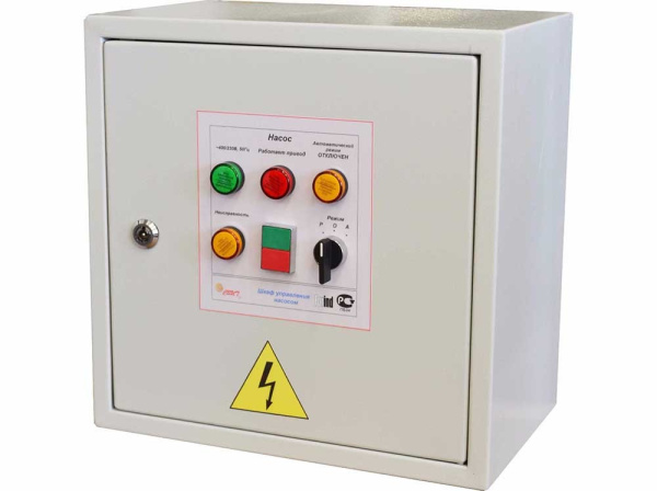 Шкаф управления насосом/вентилятором с устройством плавного пуска ШК1101-30-МП СВТ65.640.000-05