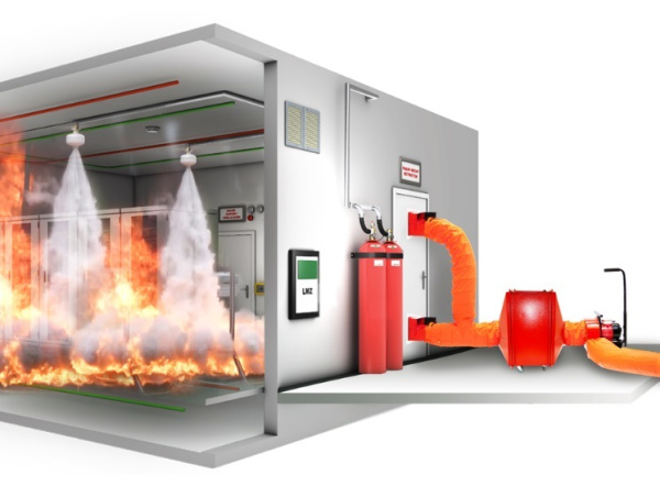 Система газодымоудаления АССпас газовое АПТ