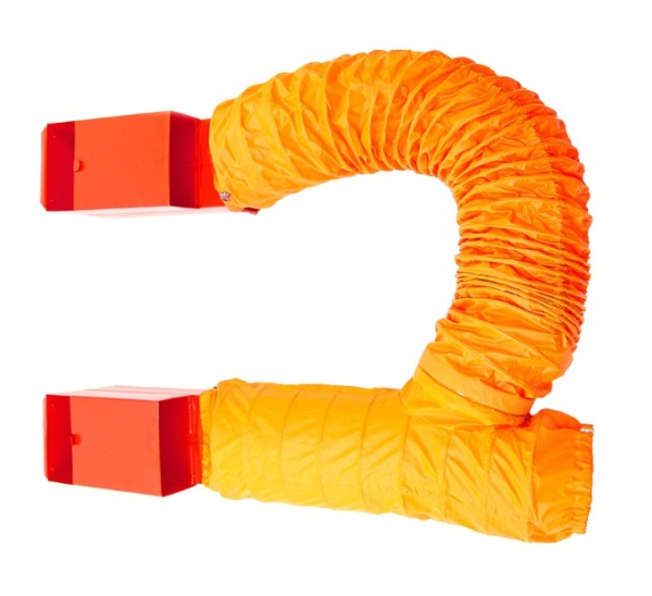 Обвязка всасывающая двухзонная (для дымососов до 8000 м3/час) 200 °С