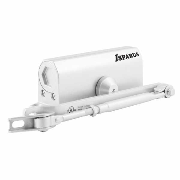 Доводчик дверной Isparus 430 (серый)