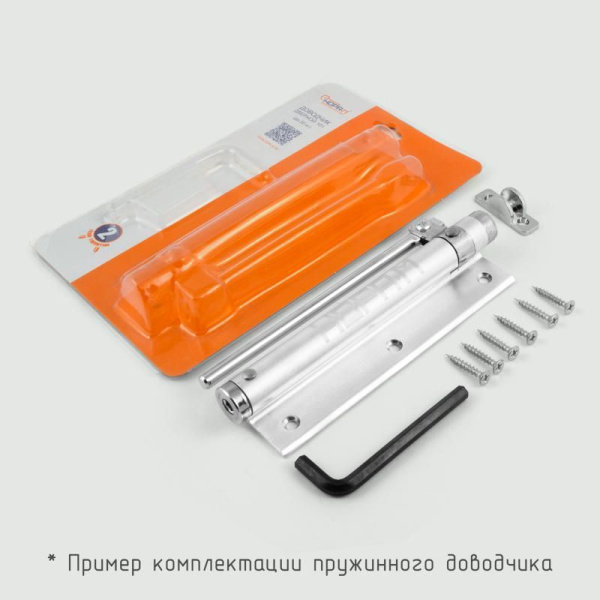 Доводчик дверной Isparus 102 (серебро)