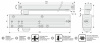 Доводчик дверной DC-045-155 SL+HO+DA+BC PRO (черный)