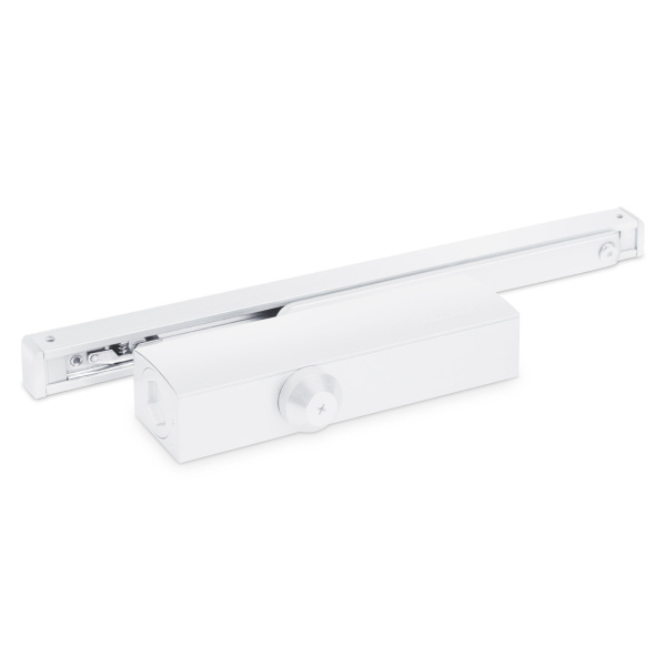 Доводчик дверной DC-025-095 SL+HO+DA+BC (белый)