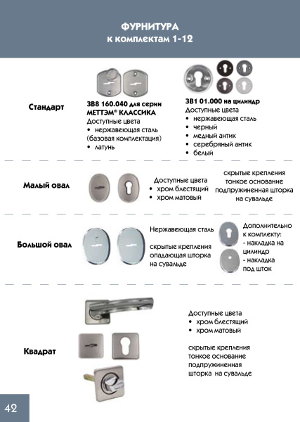 Замок врезной сувальдный Меттэм ЗВ8 140.0.0