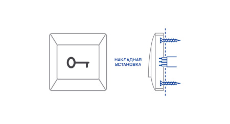 Кнопка выхода SKAT AC 82P Button (8464)
