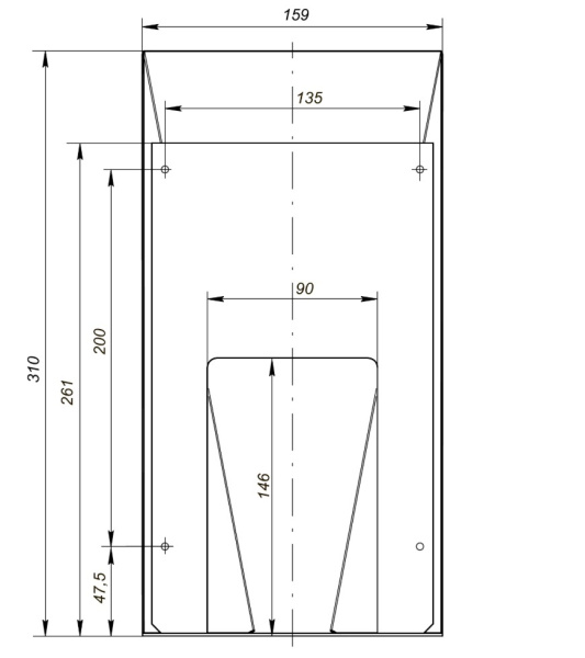 Кронштейн PERCo-BS19