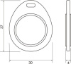 Бесконтактный брелок IL-30NFC