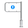 Калитка в комплекте K-13.1 1200 правая