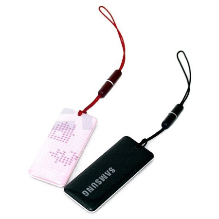 Бесконтактный брелок Samsung SHS-AKT200R (розовый)