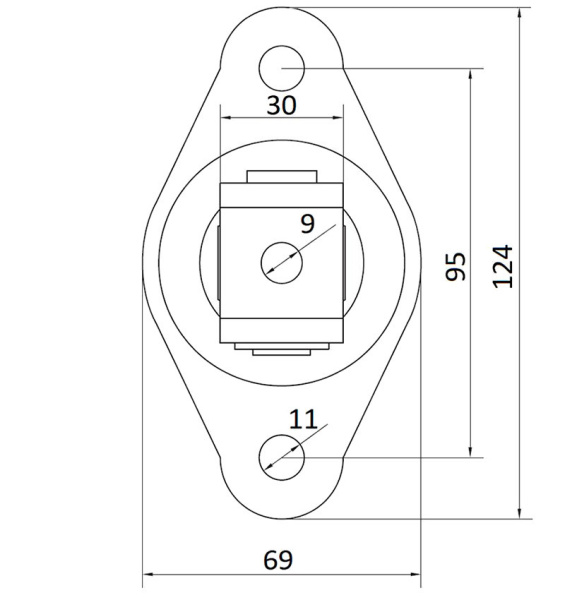 Петля регулируемая HP 18 O (1700100)