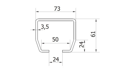 Направляющая балка STAGE SZ 6 (1700003)