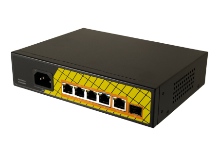 Коммутатор PoE TSn-4GP6G1S1