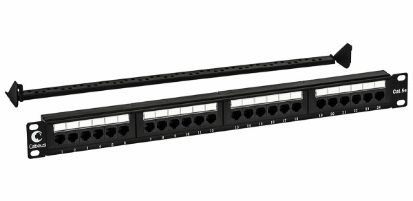 Патч-панель PL-24-Cat.5e-Dual (7000c)