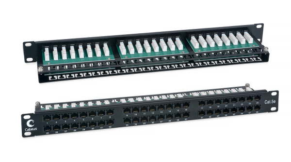 Патч-панель PLHD-48-Cat.5e-Dual (7487c)