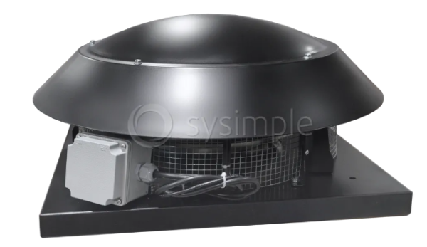 Вентилятор крышный Sysimple TDHS 180 EC