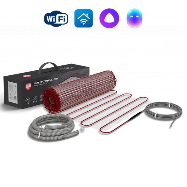 Комплект теплого пола Royal Thermo Flat Mat RTFM 2-150-3,5 (НС-1599117)