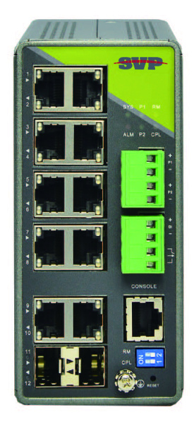 Коммутатор PoE SVP-SI8222MPpH-S-DR