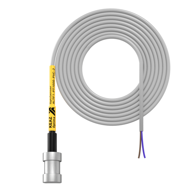 Датчик температуры промышленный КЭАЗ 285966 OptiSensor ALTF1-PT1000-PVC-2