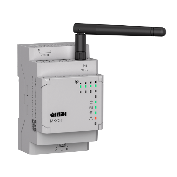 Преобразователь протокола Modbus ОВЕН МКОН-24.WIFI (М01)