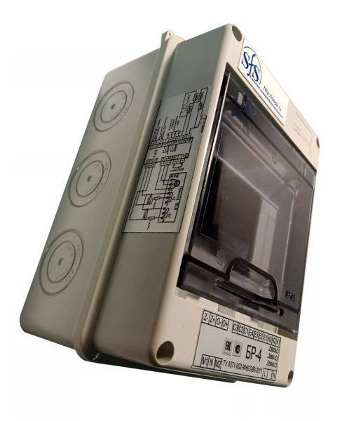 Блок релейный БР-4-230-КР-Пс-ТС-IP54