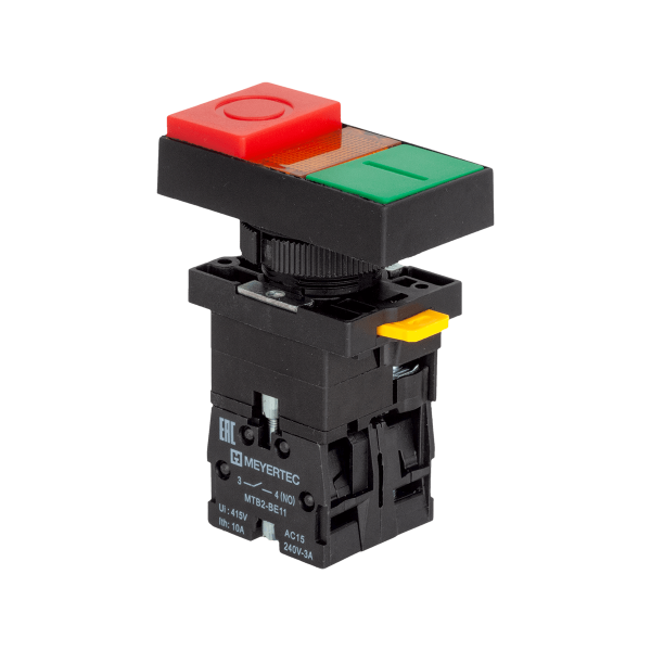Кнопка двойная с подсветкой MTB2-EW8461
